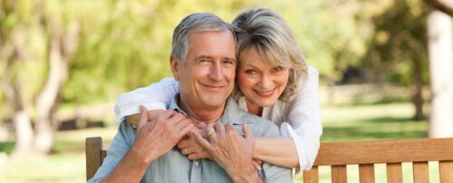 middle-age-couple-on-bench
