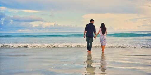 couple Couple by the beach